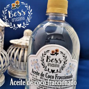 Bess Artesanal - Aceite de coco fraccionado