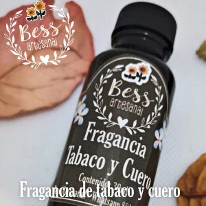 Bess Artesanal - Fragancia tabaco y cuero