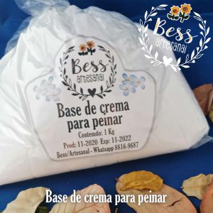 Bess Artesanal - Base de crema para peinar
