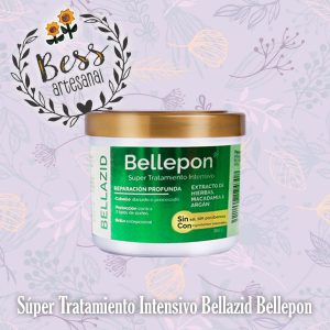 Bess Artesanal - Súper Tratamiento Intensivo Bellazid Bellepon Rubios, Canas Platinado